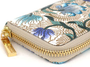 North Garden (Turquoise) Zippered Coin Purse