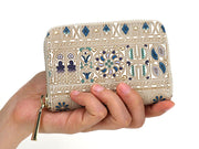 Apollo (Blue) Zippered Coin Purse