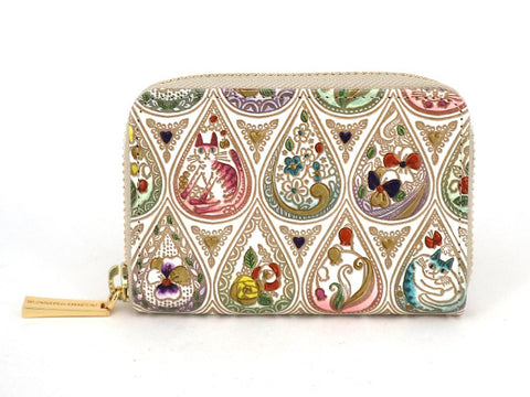 Flowers and Cats (Mix) Zippered Coin Purse