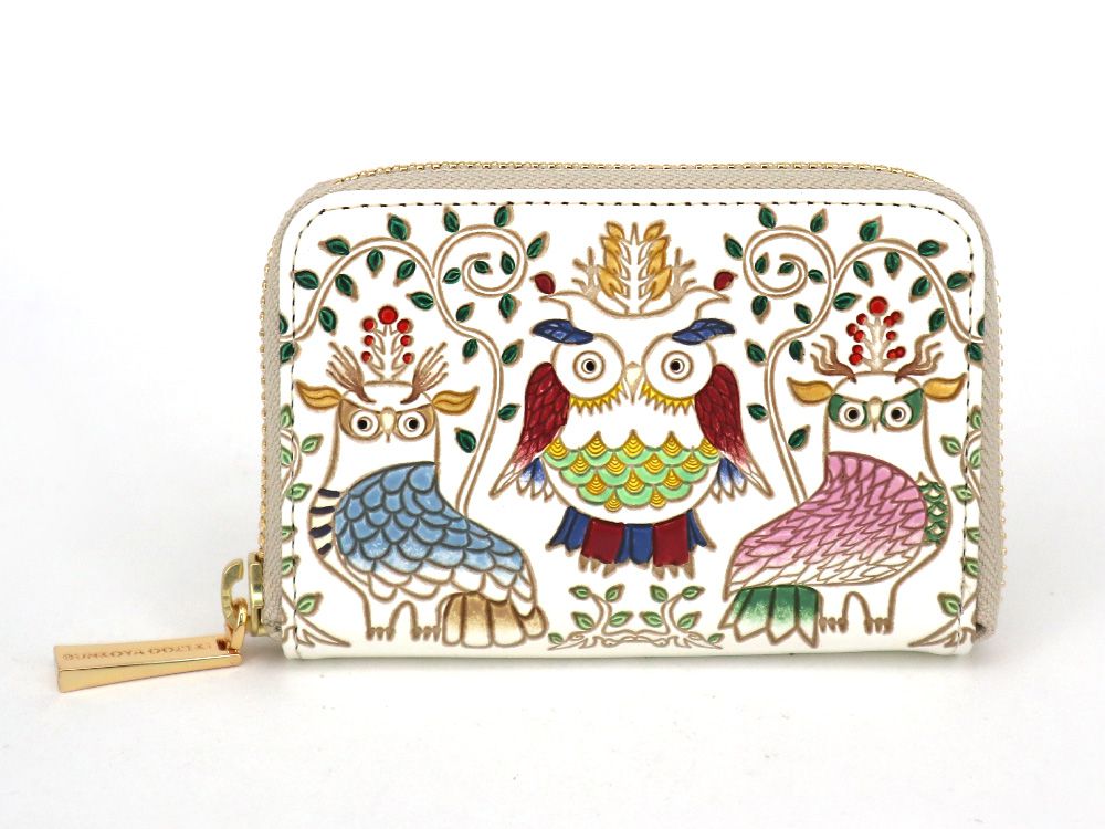 Owls Zippered Coin Purse