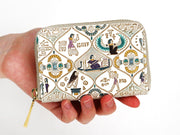 Egyptian Design (#1) Zippered Coin Purse