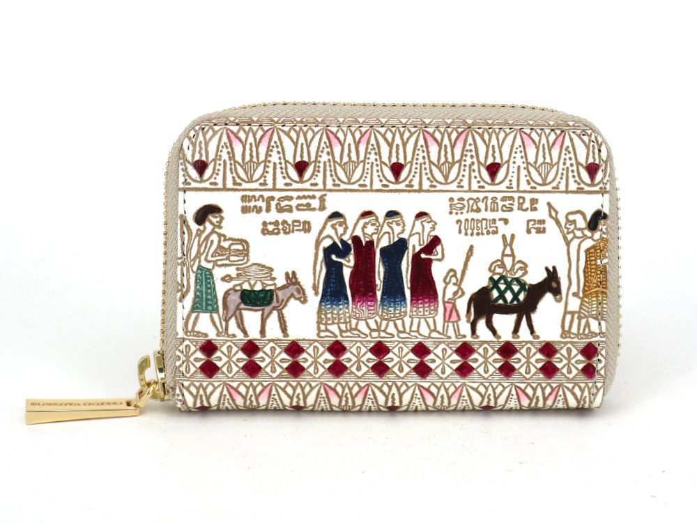 Egyptian Design (#6) Zippered Coin Purse