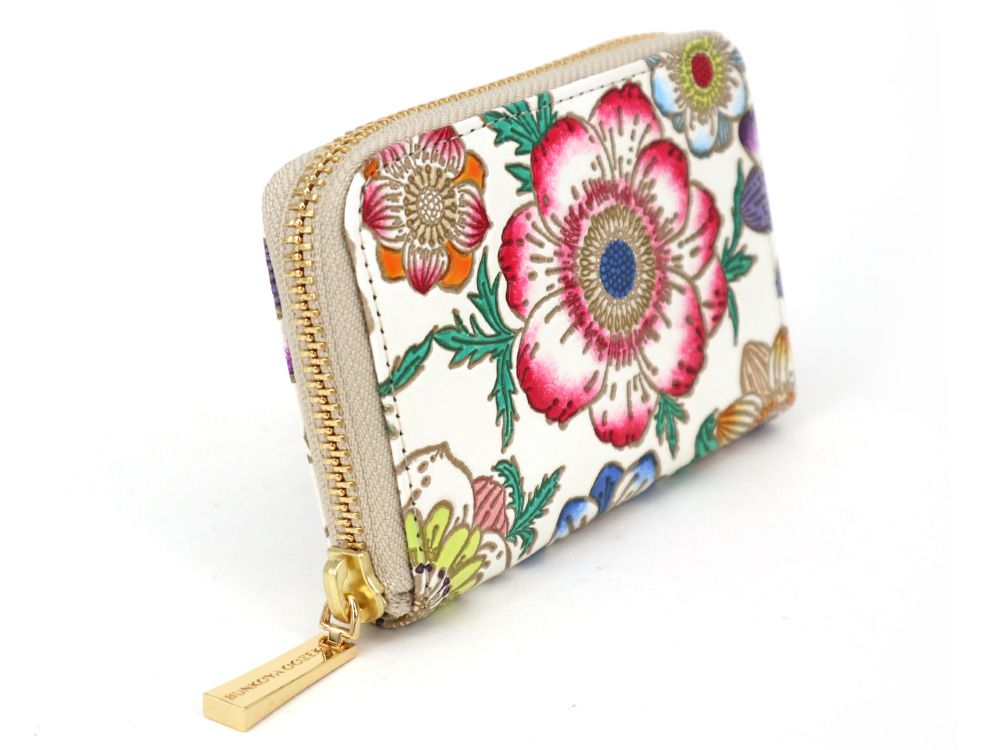 Anemone Zippered Coin Purse