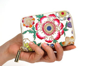 Anemone Zippered Coin Purse