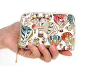 Air Balloons Zippered Coin Purse