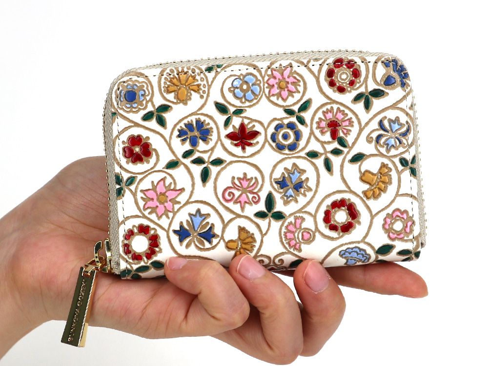 KOBANA - Tiny Flowers Zippered Coin Purse