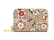 Colorful Cherry Blossoms Zippered Coin Purse