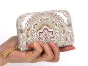 Antique lace (Pink) Zippered Coin Purse