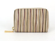 YATARAJIMA - Vertical Stripes Zippered Coin Purse