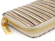 YATARAJIMA - Vertical Stripes Zippered Coin Purse