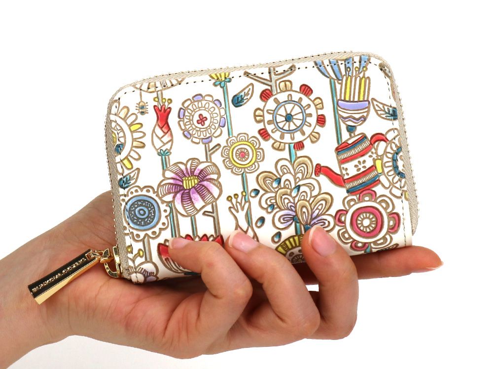 Garden Zippered Coin Purse