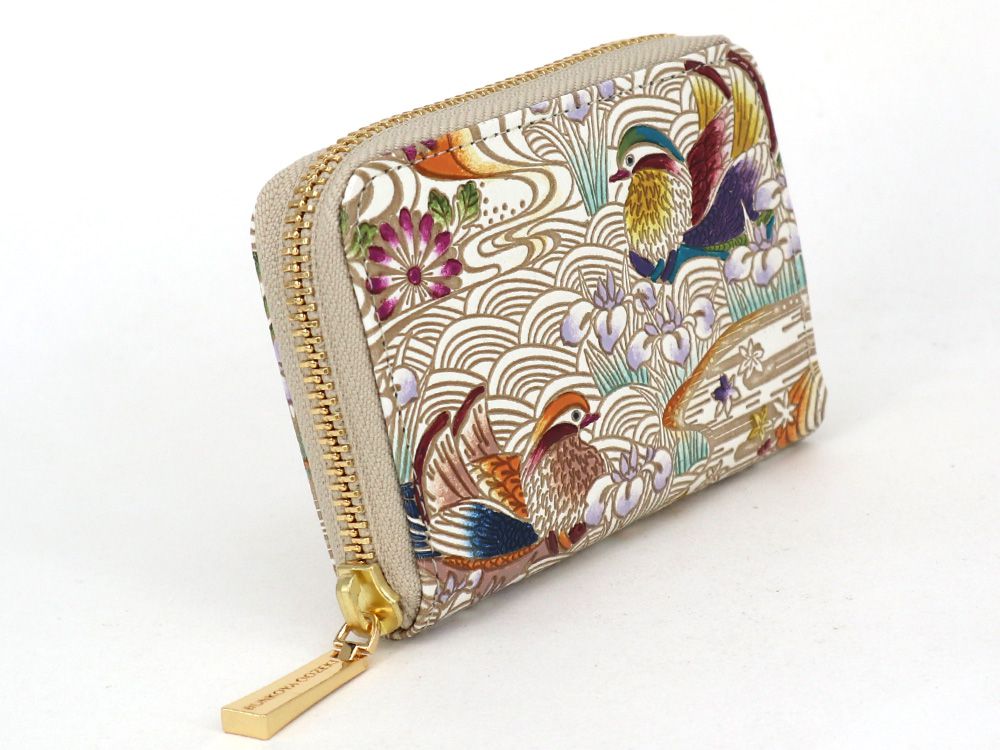 OSHIDORI - Mandarin Ducks Zippered Coin Purse