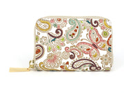 Paisley Zippered Coin Purse