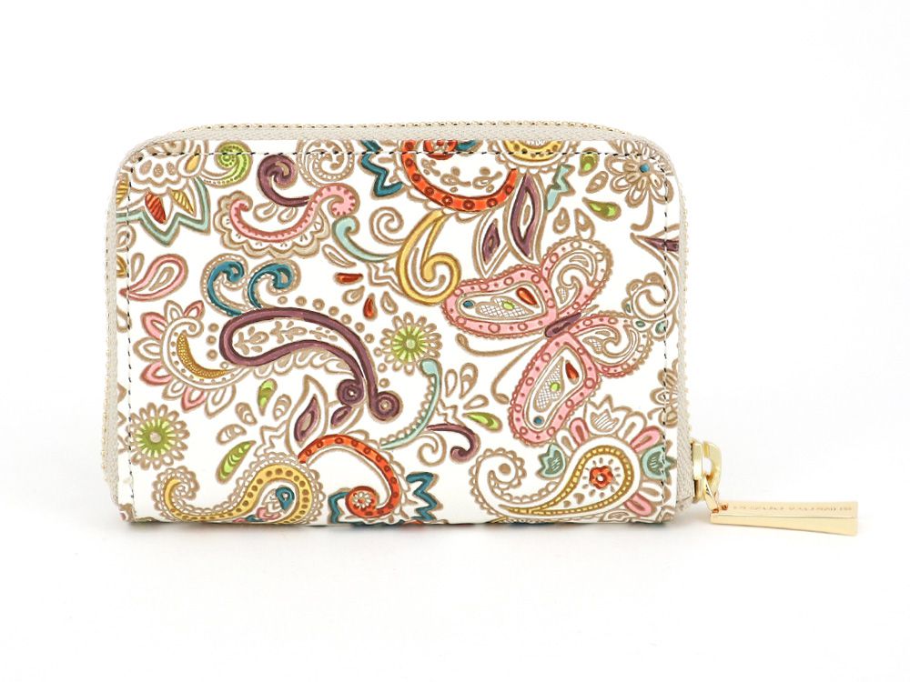 Paisley Zippered Coin Purse