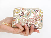 Paisley Zippered Coin Purse