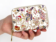 Pierrot (Purple) Zippered Coin Purse