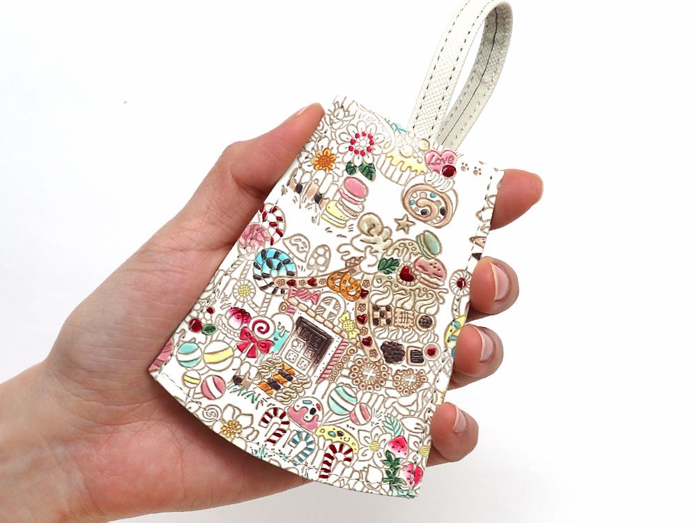 Candy House Bell Key Case