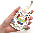 Owls Bell Key Case