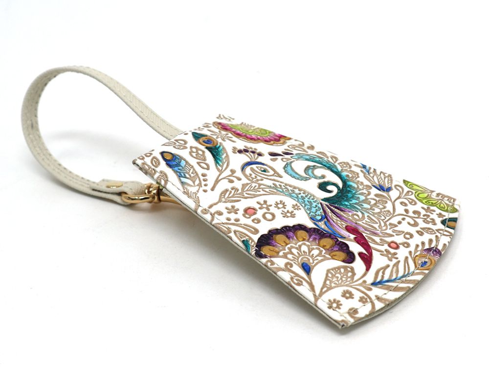 Peacock Bell Key Case