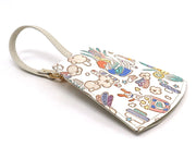 Popcorn Girl (Pastel colors) Bell Key Case