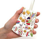 Popcorn Girl (Vitamin colors) Bell Key Case