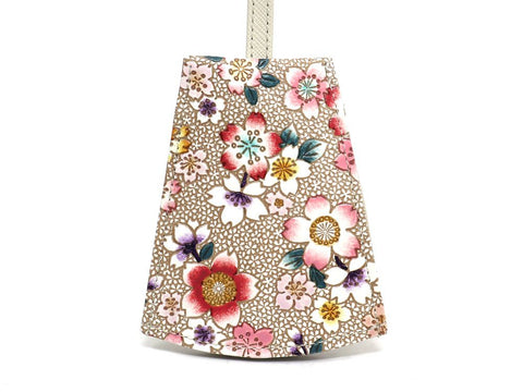 Colorful Cherry Blossoms Bell Key Case