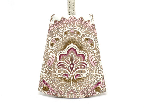 Antique Lace (Pink) Bell Key Case