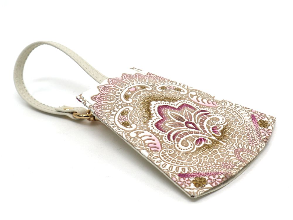 Antique Lace (Pink) Bell Key Case