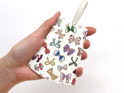 Tiny Ribbons Bell Key Case