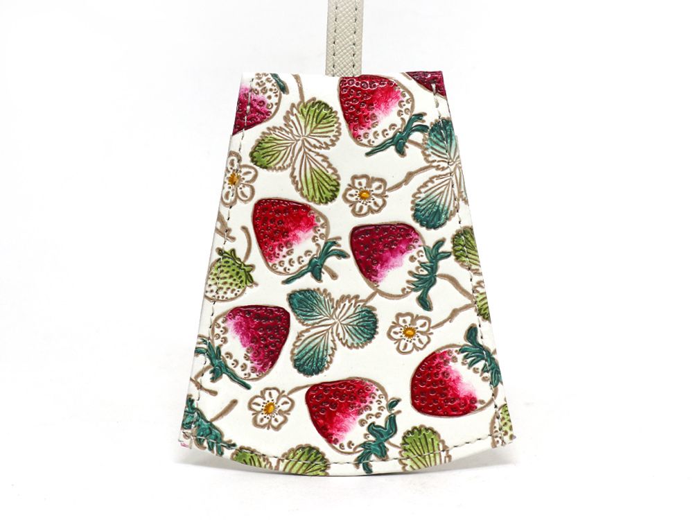 Strawberries Bell Key Case