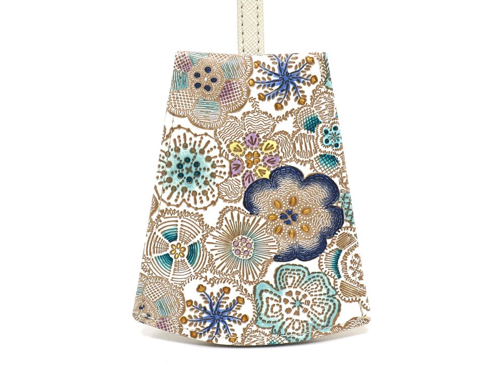 Spring Bloom (Blue) Bell Key Case