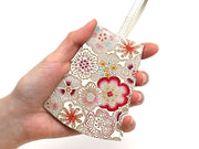 Spring Bloom (Red) Bell Key Case