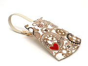 Gears Of Time (Red-Black) Bell Key Case