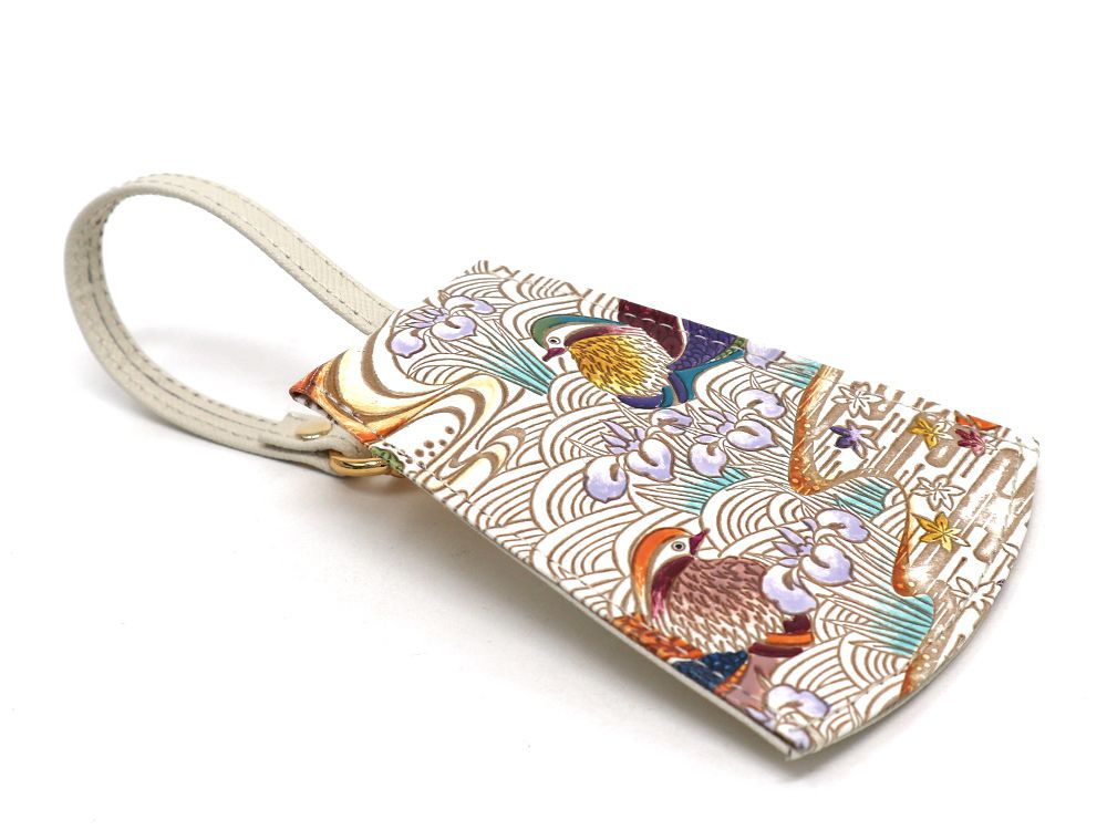 OSHIDORI - Mandarin Ducks Bell Key Case