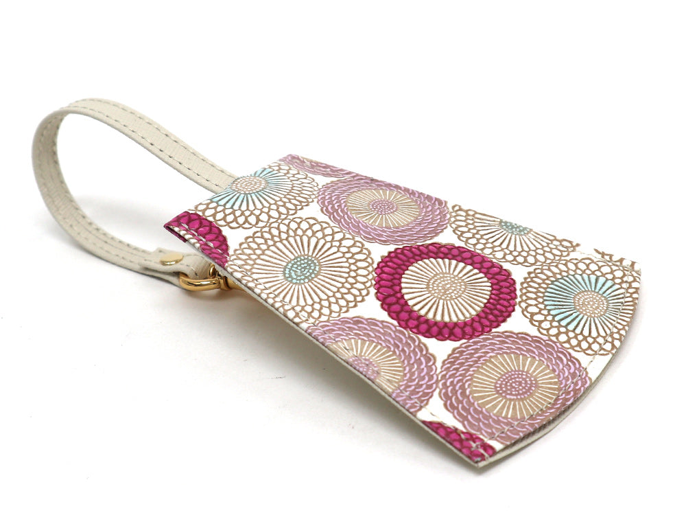 Umbrella Chrysanthemums (Peach Blossom) Bell Key Case