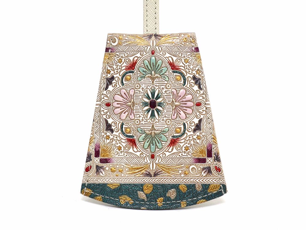 Golden Tapestry Bell Key Case