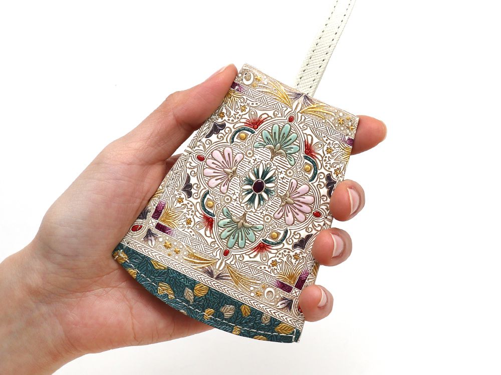 Golden Tapestry Bell Key Case