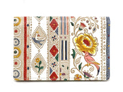 Calico Double Sided Business Card Case