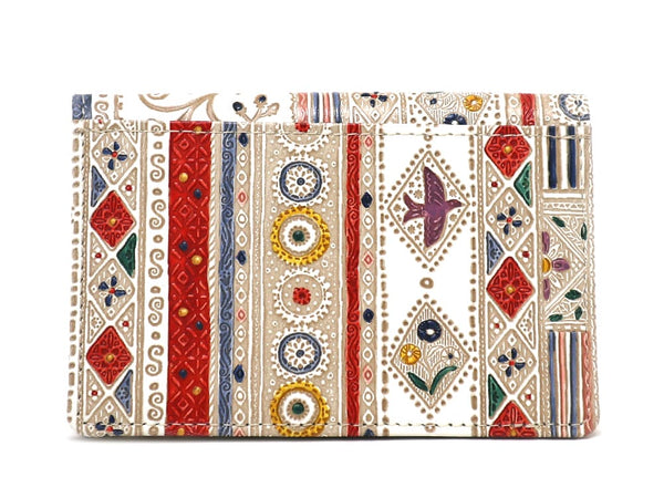 Calico Double Sided Business Card Case
