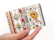 Calico Double Sided Business Card Case