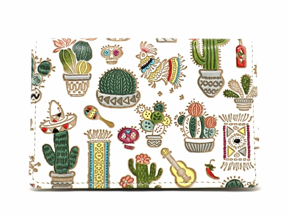 Cactus Double Sided Business Card Case