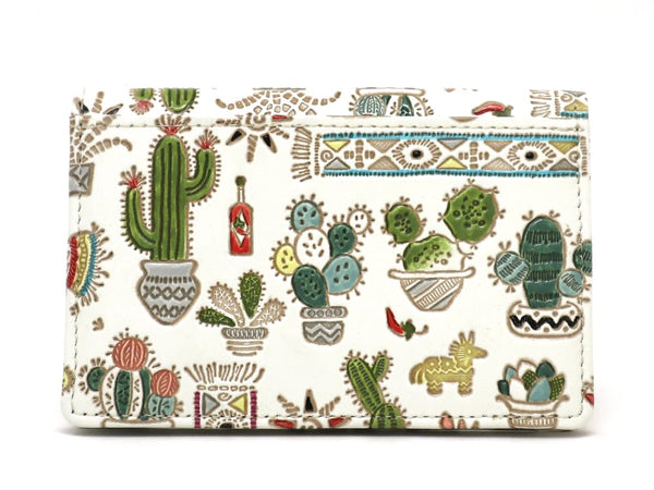 Cactus Double Sided Business Card Case