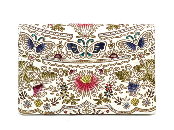 Mo Li Hua - Jasmine Flower (Pink) Double Sided Business Card Case