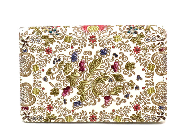 Mo Li Hua - Jasmine Flower (Pink) Double Sided Business Card Case