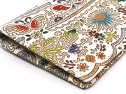Mo Li Hua - Jasmine Flower (Blue) Double Sided Business Card Case
