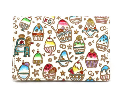Shaved Ice Double Sided Business Card Case