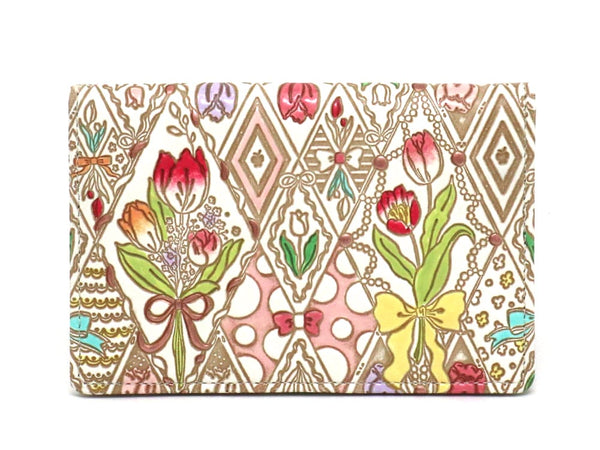 Tulips Double Sided Business Card Case