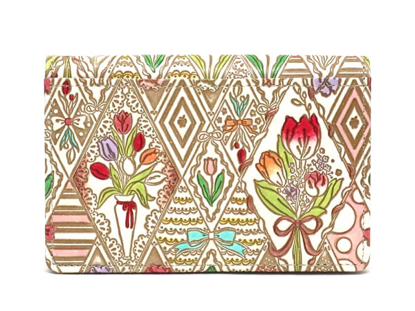 Tulips Double Sided Business Card Case