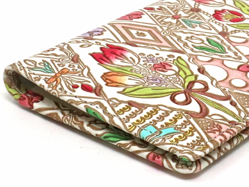 Tulips Double Sided Business Card Case
