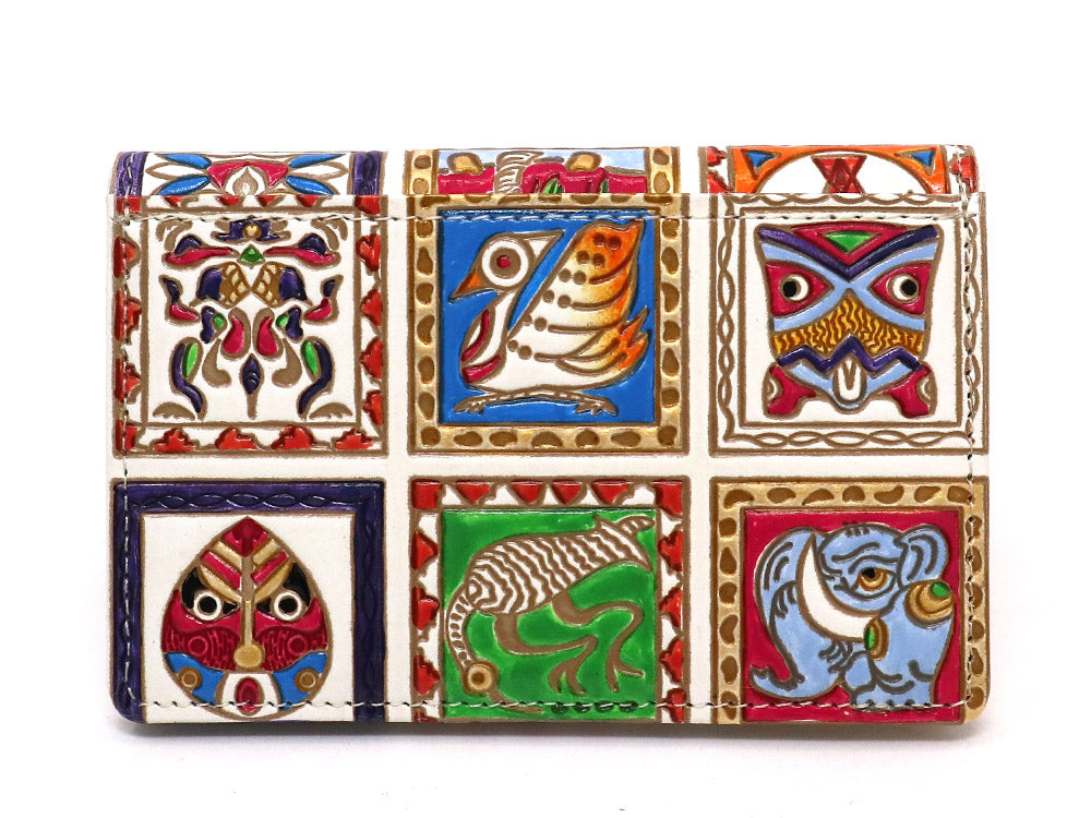 Africa Double Sided Business Card Case